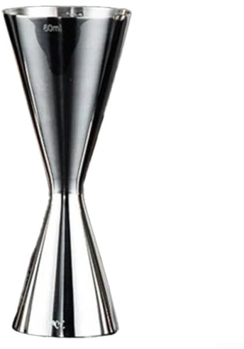 Jigger in acciaio inox per cocktail bar, misurino a doppio colpo, in stile giapponese, strumento per miscelare bevande per baristi, 30/45/60/90 ml (30/60 ml)