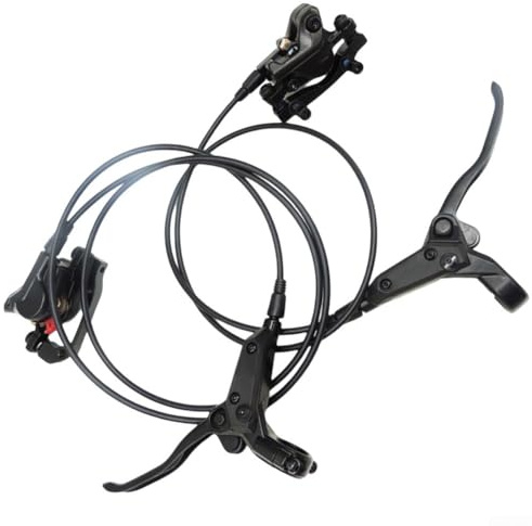 Kit de frein à disque hydraulique pour VTT - 850 mm - Arrière - 1350 mm - Double piston - Pour VTT - 160 mm