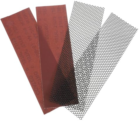 SHINEOFI Tira Abrasiva Texturizada para Rueda de Ejercicio Mini de Metal Pista Abrasiva Extraíble para Cuidado de Uñas de Erizos y Pequeños Roedores Suministros para Mascotas Silenciosos
