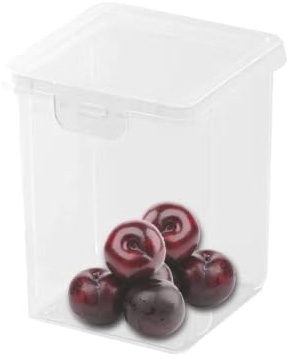 Contenitore per cotton fioc | Scatola portaoggetti per cotton fioc con coperchio | Contenitore trasparente per palline di cotone, contenitore per boccioli, cosmetici per tamponi, palle, tamponi