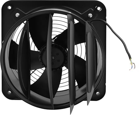 Goddlgjik Ventilador extractor para baño, 300 mm, 107 W, industrial, grande
