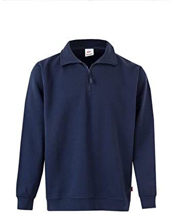 VELILLA 105702_61 Sudadera Con Media Cremallera, Color Azul Navy, Talla L