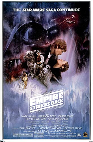 Trends International 24X36 Star Wars: The Empire Strikes Back - One Sheet 2 Wall Poster, 24 x 36, Unframed Version