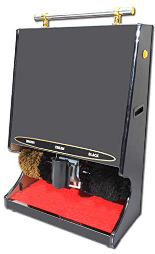 NNHDWS Polisseur Automatique de Chaussure d'induction de Chaussure, polisseur électrique de Chaussure de ménage/polisseur Cireuse à Chaussures électrique pour hôtels, centres commerciaux, banques,B