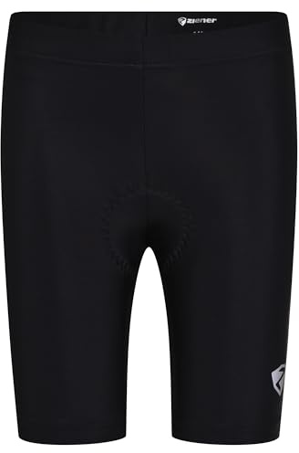 Ziener Pantaloni da Ciclismo Unisex per Bambini, per Mountain Bike, Bici da Corsa, Traspiranti, ad Asciugatura Rapida, Imbottiti, Nimo X-Function