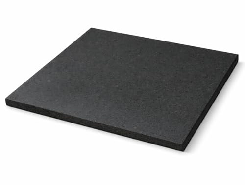Piedra volcánica Etnea – Ollar placa lisa para pizza, carne, verduras – Medidas a elegir (50 x 50)