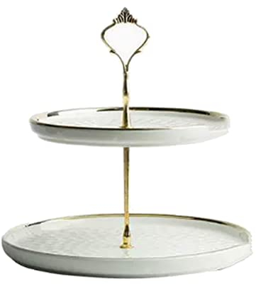 Supporto per Dolci Alzata for torta da dessert, ciotola for frutta Alzata for pasticceria in plastica Alzata for cupcake piccola Vassoio for biscotti Caramelle Piatto di frutta e vassoi Contenitore fo