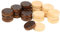 Philos 4102 - Spielsteine, Backgammon, 28 x 8 mm