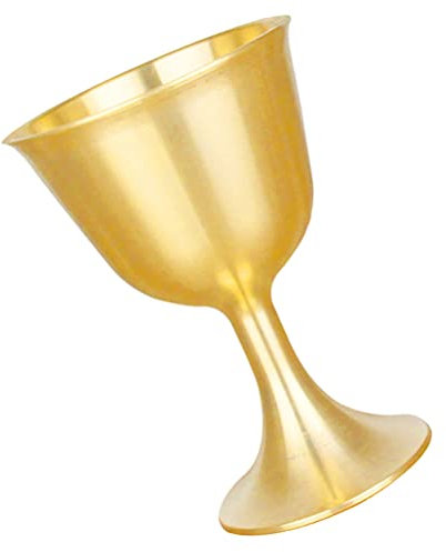 Cups Shot Glass Liqueur Goblet Vintage Pure Chalice Altar Cup Pentagram Moon Worship Cup for Buddhist Yoga Meditation Medieval Decor 8cm/811