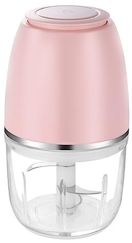 Machine à glace pilée Broyeur à glace domestique Machine à glace rasée Machine à Smoothie électrique Machine à glace Machine de presse à glace automatique Smoothie concassé Broyeur à glace(Pink)