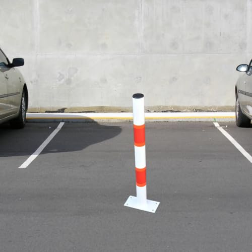 Anwicar - Absperrpfosten - Parkplatzsperre - Poller Für Parkplatz - Parkplatz Absperrung - Parksperre - Parking Barrier - 72 cm