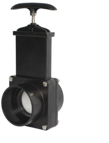 ZYNCUE Valvola di scarico del serbatoio delle acque reflue per camper con guarnizioni in Santoprene, valvola di scarico dell'acqua pulita del rimorchio (50 mm)