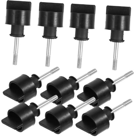 FUNOMOCYA 10Stücke Teiliges Kettensägenzubehör Verriegelungsmutter und Daumenschrauben für Benzinkettensägen Einfache Installation Kompatibel mit Verschiedenen Modellen Schützt Filter