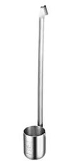Long Handle Stainless Steel Wine Dipper Spoon, Kitchen Beer Pouring Ladle Wine Container Spoon with Handle(25ml)