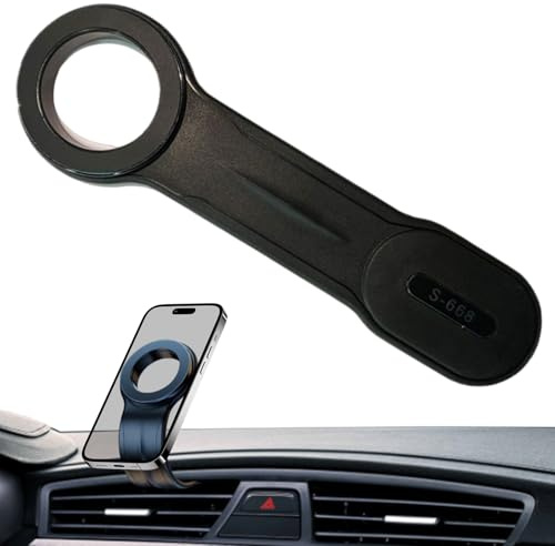 Stöd för telefonmontering - Stöd för magnetiskt bilstöd, justerbart skylt mobiltillbehör | slitstark fordonsklämma med en stark magnet, säker surfning