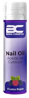 BC Aceite de Cutícula Frutos Rojos 10 ml Roll-On | Para Uñas y Cutículas, Hidratante, Nutritivo, Fácil Aplicación