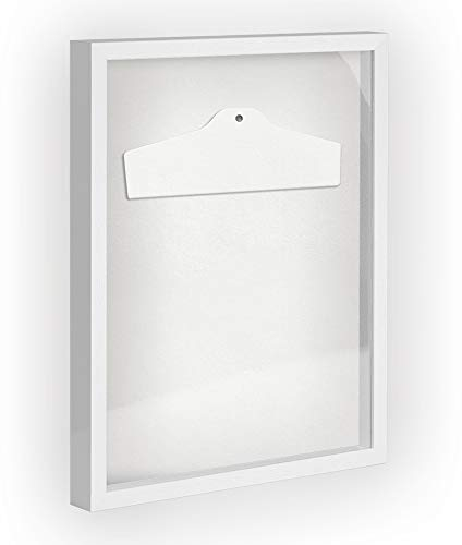 Bildershop-24 Objektrahmen Trikotrahmen Vario inkl. Bügel und Passepartout 40x60cm Weiß (lackiert)
