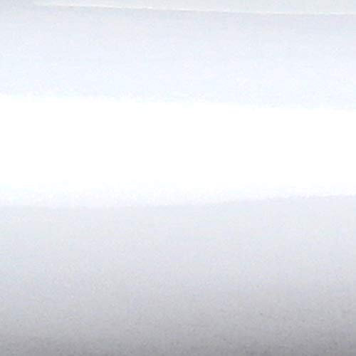 TipTopCarbon 5,16€/m² Möbelfolie Weiss Glanz Klebefolie 5m x 62cm selbstklebende Plotterfolie glänzend