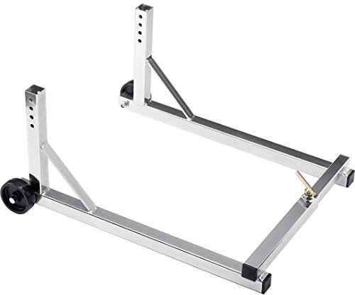 Kern Montageständer Motorrad Ständer Motorradheber Vierkant Grund-Montageständer 2039 Silber, Unisex, Multipurpose, Ganzjährig, Stahl