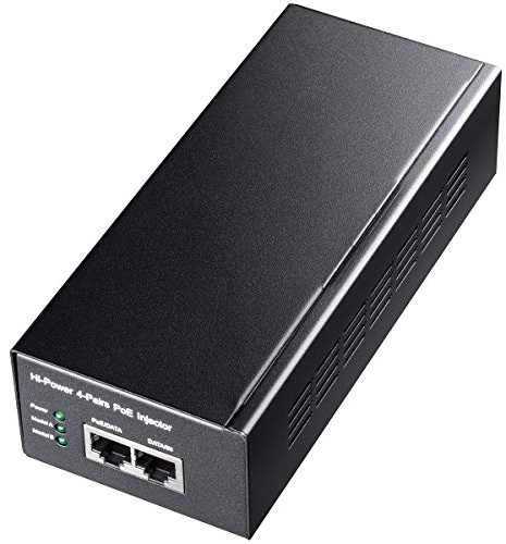 Cudy POE300 60W PoE Injektor + /PoE Gigabit, Netzteil bis 60 W, RJ-45 geschirmt mit 10/100/1000 Mbps, kompatibel mit IEEE 802.3af / 802.3at, kompakt und wirtschaftlich | 60-W-Aktiv-Injektor, GbE-Ein-/Ausgang, 100 m, Erdungspunkt, 4 kV Überspannungsschutz, Wandmontagesatz, professio