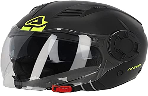 Acerbis Vento Jethjälm (Black,M (57/58))