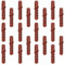 AERZETIX - C65087 - Set di 20 tasselli universali 14x75mm - in nylon - multiuso fissaggio in calcestruzzo mattone cemento costruzione lavori edilizia vite di legno foratura