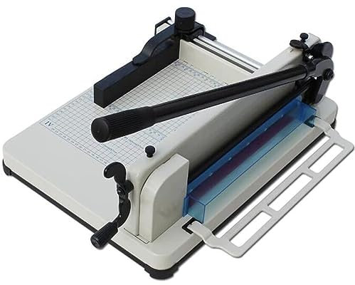 Generisch Guillotine Papierschneider, 30,5 cm, A4-Größe, manueller Papierschneider mit automatischer Klemme für präzises Papiertrimmen, Stapelschneider, verstellbare Führung im Lieferumfang enthalten