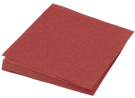 QUARKZMAN 25 Blatt Origami-Papier beidseitig dunkelrot 10 x 10 cm 70 g/m² | quadratische Faltblätter, Für Kunsthandwerk Anfänger Geschenkdekoration