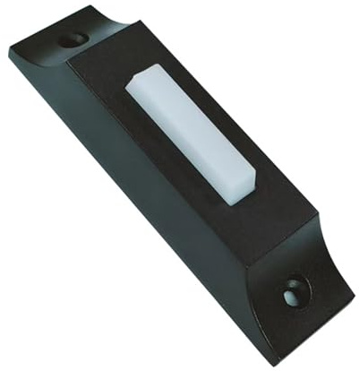 Campanello in filo metallico pulsante resistente alle intemperie Campane per esterni Interruttori Con LED Multifunzione Filo Metallo Campanello Pulsante 7 cm
