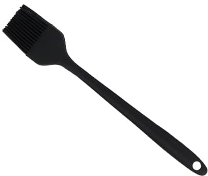 Generic Silicone Pastry Brush, Heat Resistant, Black