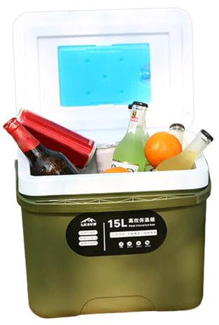 Enfriador de Hielo de Alto Rendimiento -Cofre de Hielo Personal con Aislamiento de la múltiple | Caja de Hielo con Resistencia al Agua para Viajar, Playa, Fiesta, Trabajo, Actividades al Aire lib