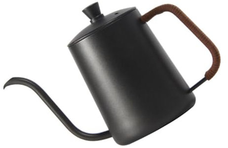 GLEAVI Edelstahl Kaffeekanne Haushaltskessel Tropf Topf Wassertropfkessel Wassertopf Kaffeekessel Innen Gesund Einfache Form