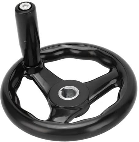 Bosiyrggrl Volante de Torno de 16 X 160 Mm, Redondo, Universal, para Fresadoras y Rectificadoras.