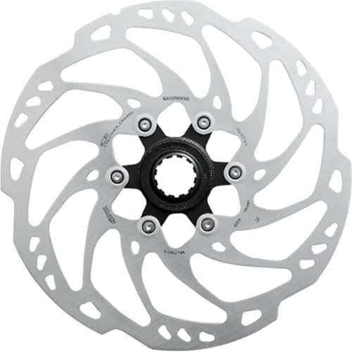 SHIMANO SLX SM-RT70-L Disc Brake Rotor - 203mm, Center Lock, Silver | SLX SM-RT70-LE Scheibenbremsrotor, 203 mm, mit Zentralverriegelung, ICE Technologies, Aluminiumkern