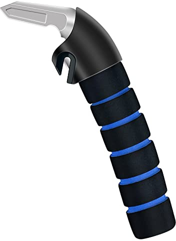 KOUNATSURI Auto Türgriff für ältere Menschen Auto Griff Assistent Stützgriff Multifunktionsgriff Autotür Verriegelung Griff für Senioren und Behindert, Blau