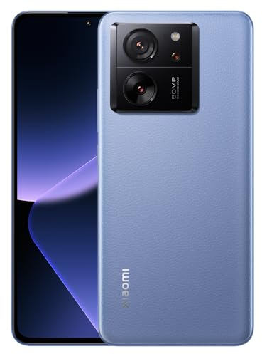 Xiaomi 13T Smartphone 12GB+256GB 6.67 FHD+ AMOLED DotDisplay 5000mAh 30W Carga inalámbrica MediaTek Dimensity 8200-Ultra (Azul)