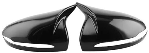 LAHMNR Auto Spiegelkappen Für E Für GLC Für S Für C-Klasse Für W205 W213 X253 W222 Für W238 Autoaußenrückspiegelgehäuse Ersatzteile Rückspiegel Abdeckung(Glossy Black)
