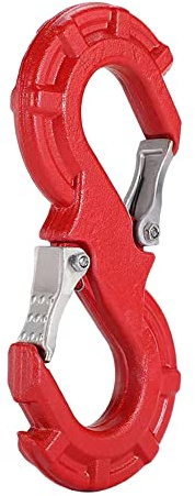 Macejczyk Grillete de rescate rápido en forma de S, color rojo, gancho para remolque de coche, kit de recuperación de remolque todoterreno