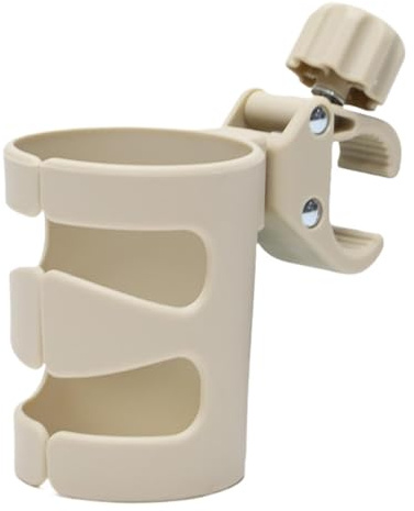 Flaschenhalter für Rollstuhl und Kinderwagen, stoßfester Becherhalter, vielseitiges Zubehör für einfachen Zugriff, ideal für Eltern und Betreuer, Flaschenhalter für Kinderwagen und Rollstuhl