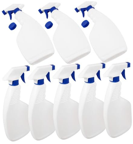 HAWILLOSCH 8stücke Wiederverwendbare Sprühflasche Aus Pe Leere Sprühflasche Für Reinigungslösungen Mit Gleichmäßiger Sprühnebelfunktion Zum Reinigen