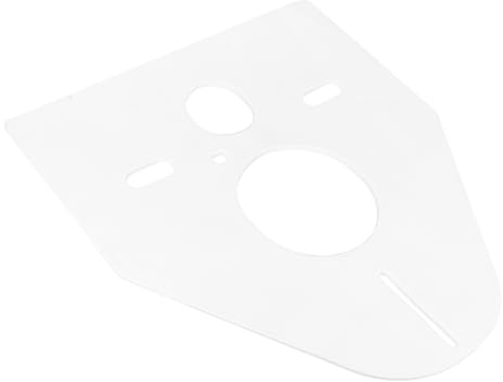 Zerodeko Schallschutz Panel für Wand Wc Flexible Zuschnittgröße Vibrationsabsorbierendes Toiletten Pufferpad Geräuschreduzierende Wandtoiletten Dämpfung Einfache Montage Badezimmerlösung