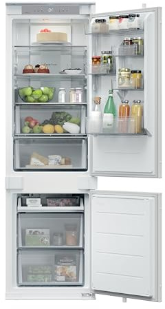 Hoover H-FRIDGE 400 Integrated Fridge Freezer, 251L, White, E Class