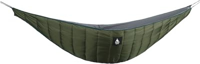 OneTigris Night Protector Ultralight Hammock Underquilt, Full Length Camping Quilt for Hammocks Warm 3-4 Seasons, Weighs only 800g, Great for Camping Hiking Backpacking Traveling Beach