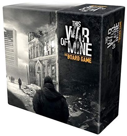 This War of Mine GAKTWOM01 Board Game,Black