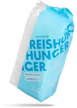 REISHUNGER Reisnudeln Vermicelli (8 x 400g) | Perfekt für asiatische Wok Gerichte
