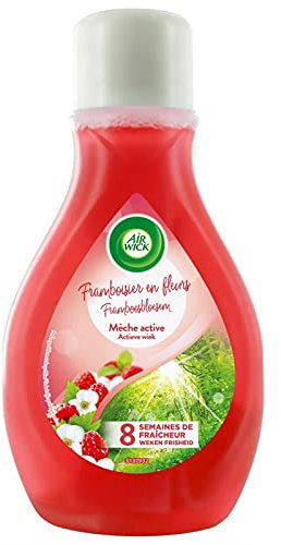 AIR WICK - Mèche Active Framboisier En Fleurs 375Ml - Lot De 4 - Offre Special