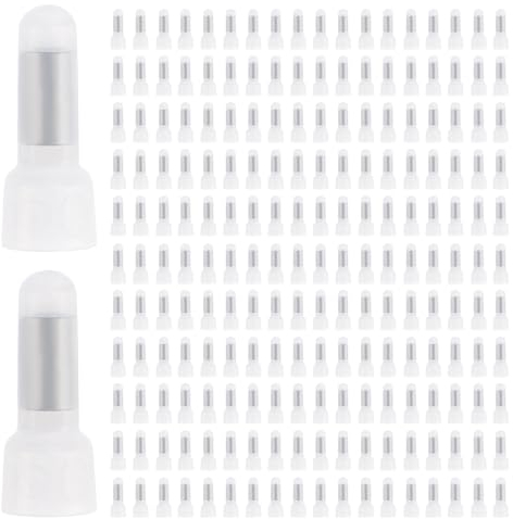 YIXISI 200 Piezas Extremo Cerrado Alambre Crimp Conector, Extremo Cerrado Crimp Cable Conector Terminal, 22-16 AWG, Nylon