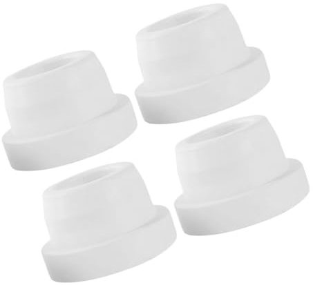 TOYANDONA 4 Pièces Lot de Butées Caoutchouc pour Échelle De Bassin Bouchons Extrémité pour Bassins Creusés Pare-Chocs pour Tubes Échelle