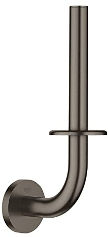 GROHE Reservepapierhalter ESSENTIALS Hard Graphite gebürstet