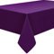 Home Direct Qualitäts Tischdecke Textil Eckig 140 x 180 cm, Farbe wählbar Violett